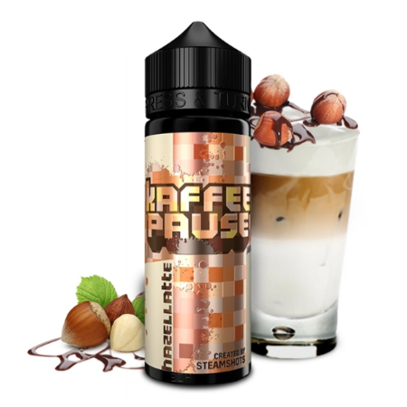 Kaffeepause Hazellatte - Steamshots 20ml Aroma
